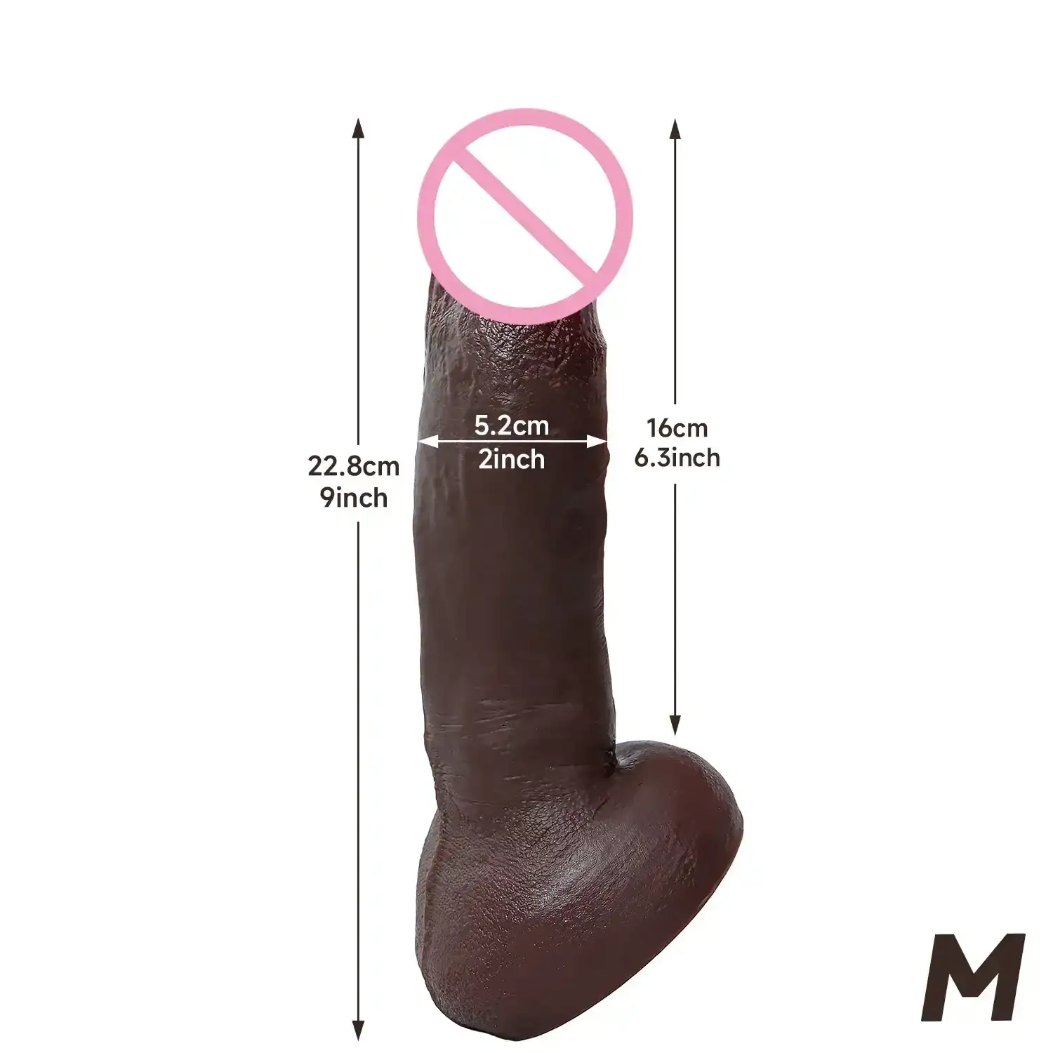 dildo vaginal realista con ventosa fuerte