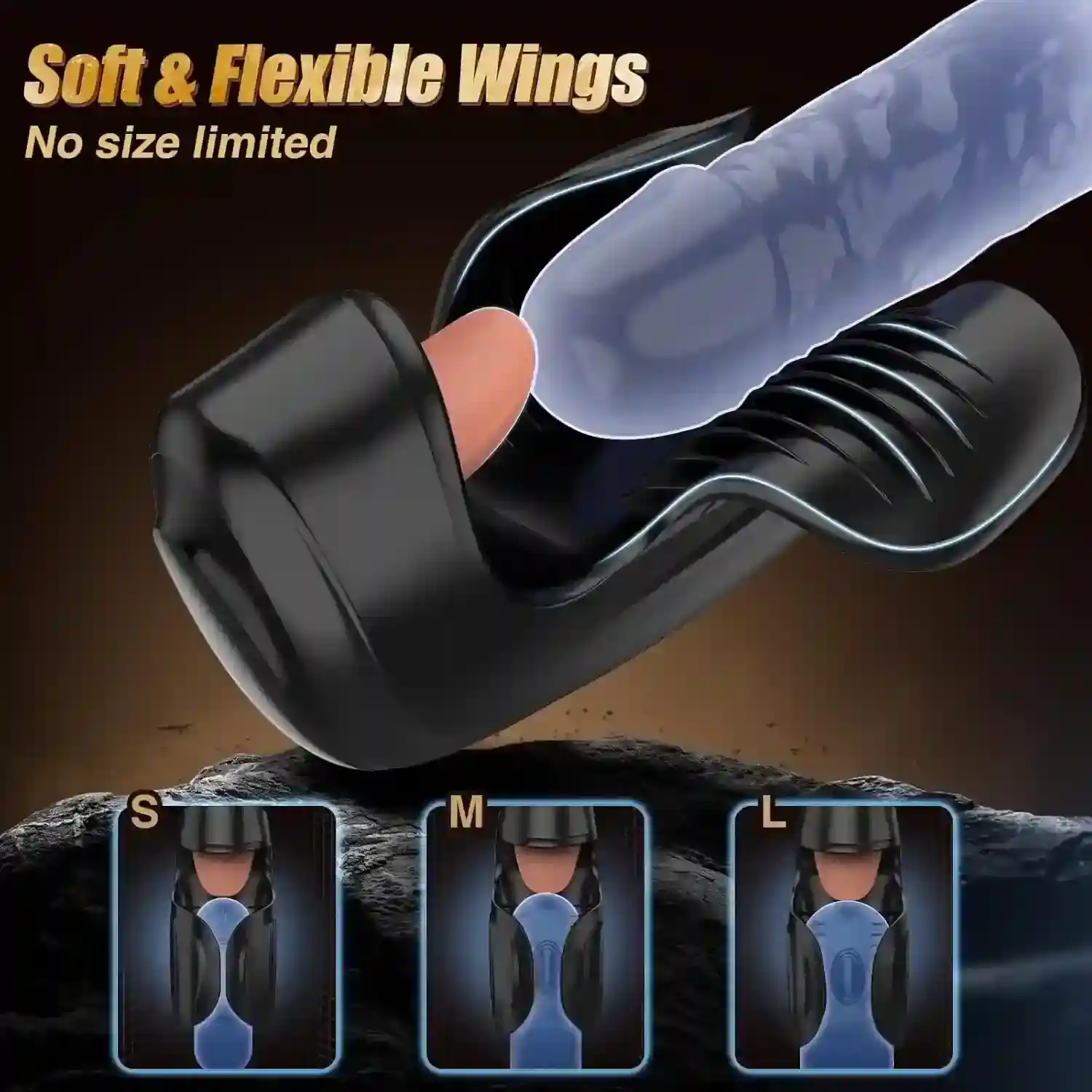 dispositivo de silicona para placer masculino