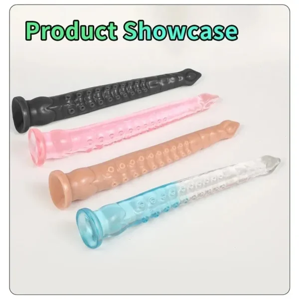 enchufe anal pvc pulpo ventosa firme