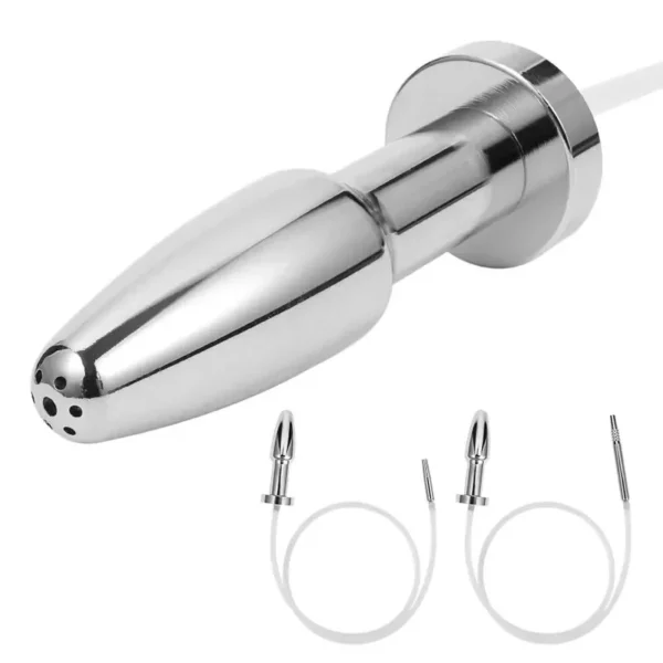 enema anal acero inoxidable ergonómico