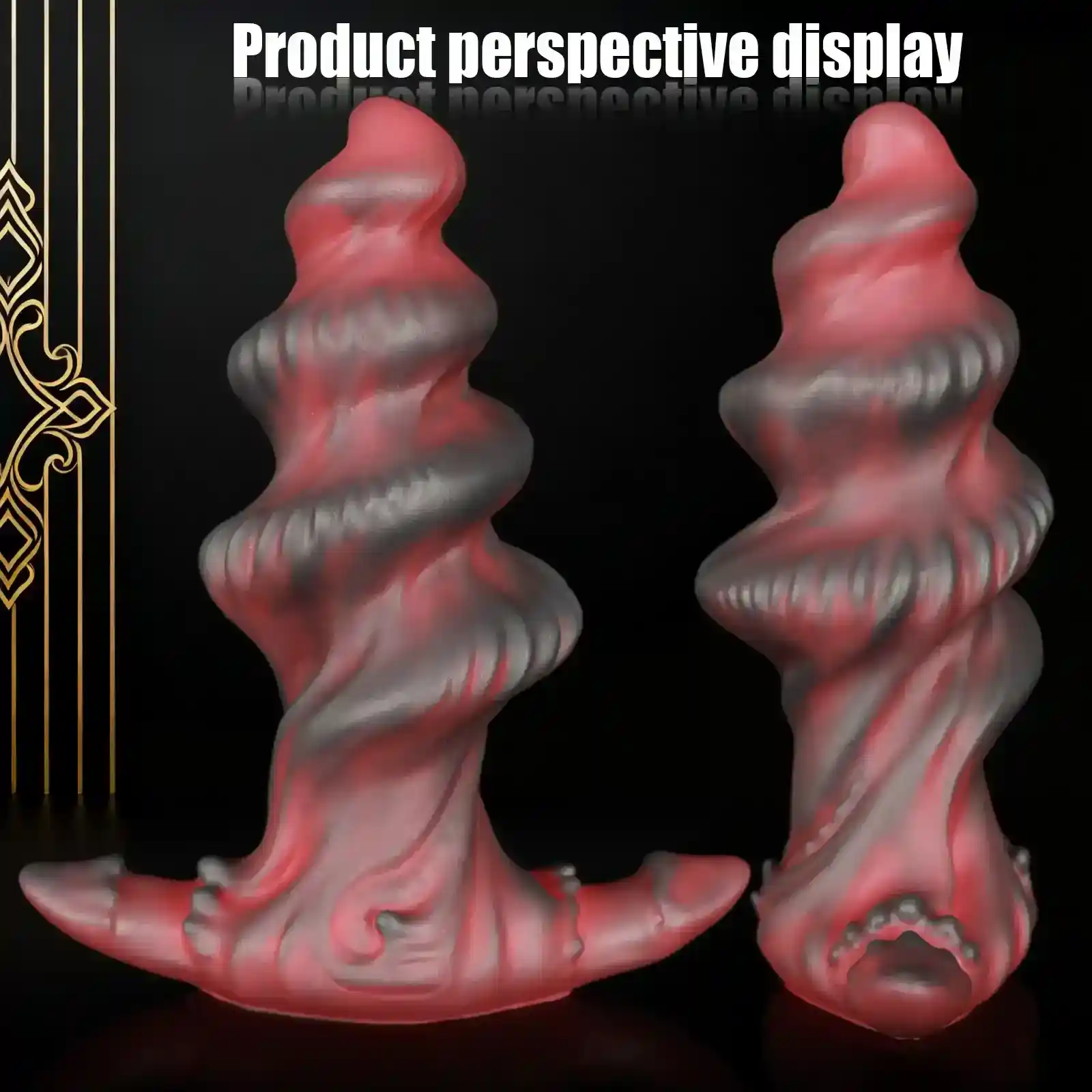 enorme plug anal diseno espiral