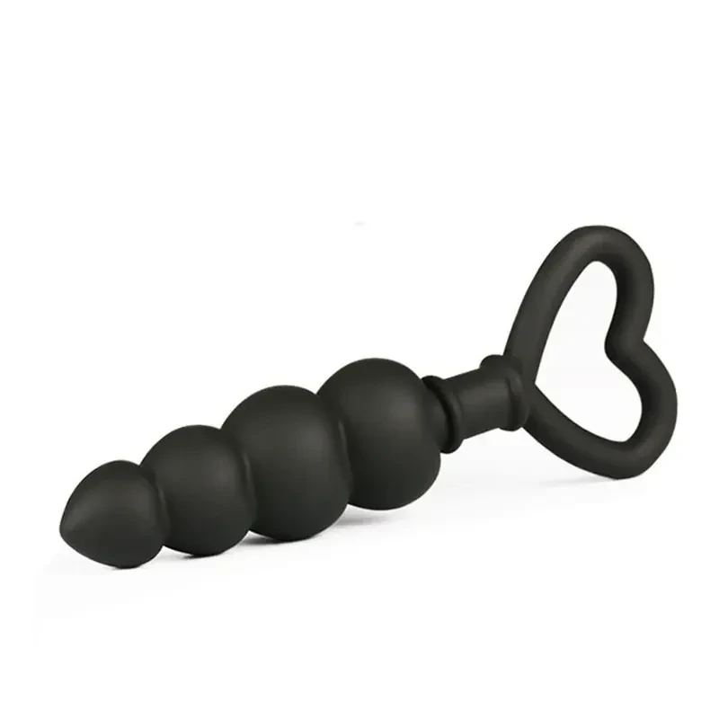 entrenador anal azul silicona suave