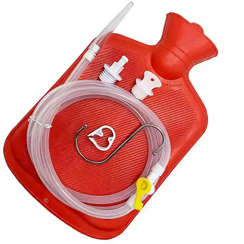 equipo enema silicona medica viaje