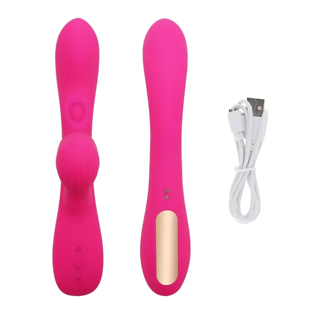 estimulacion dual silicona curvado