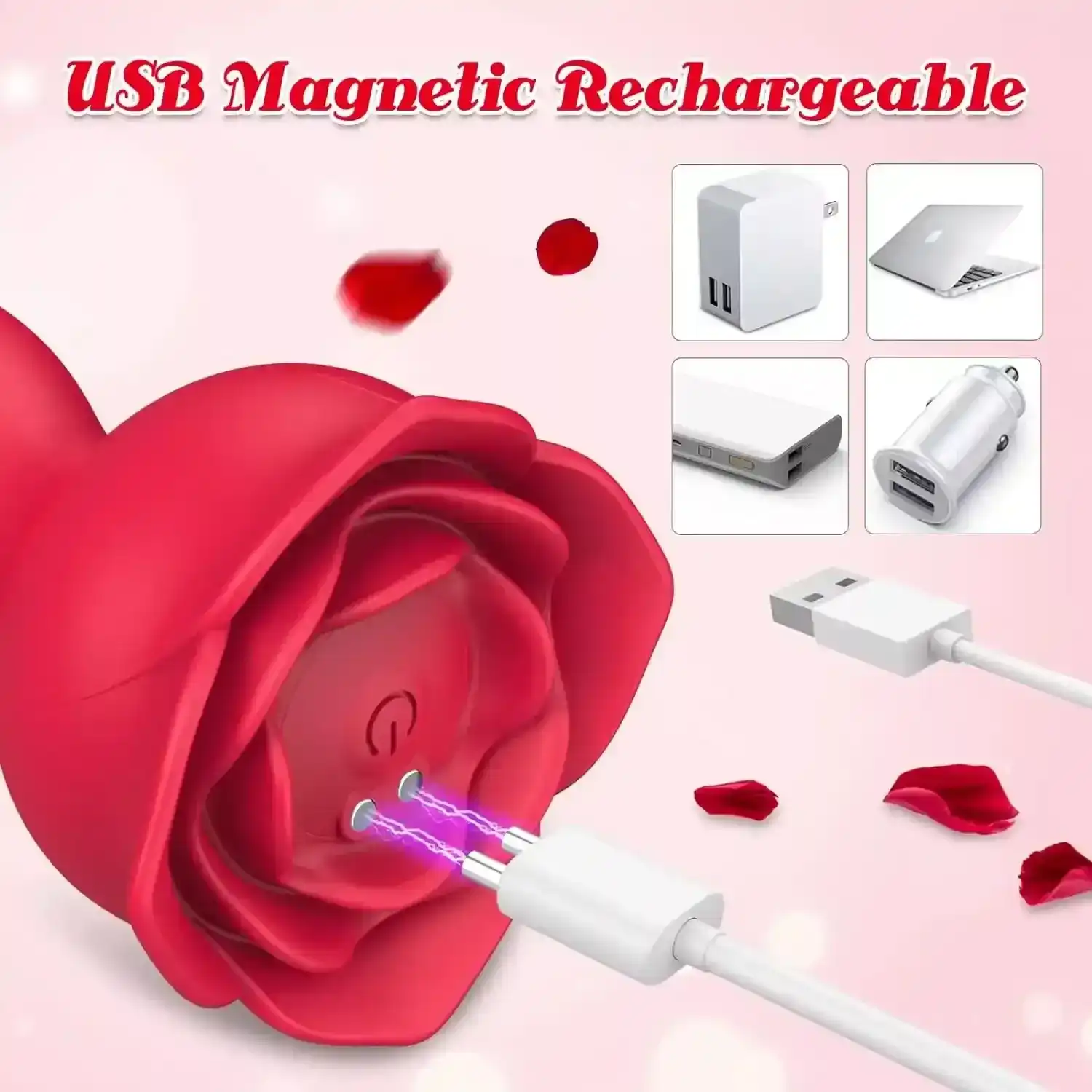 estimulador anal rosa con vibracion controlada