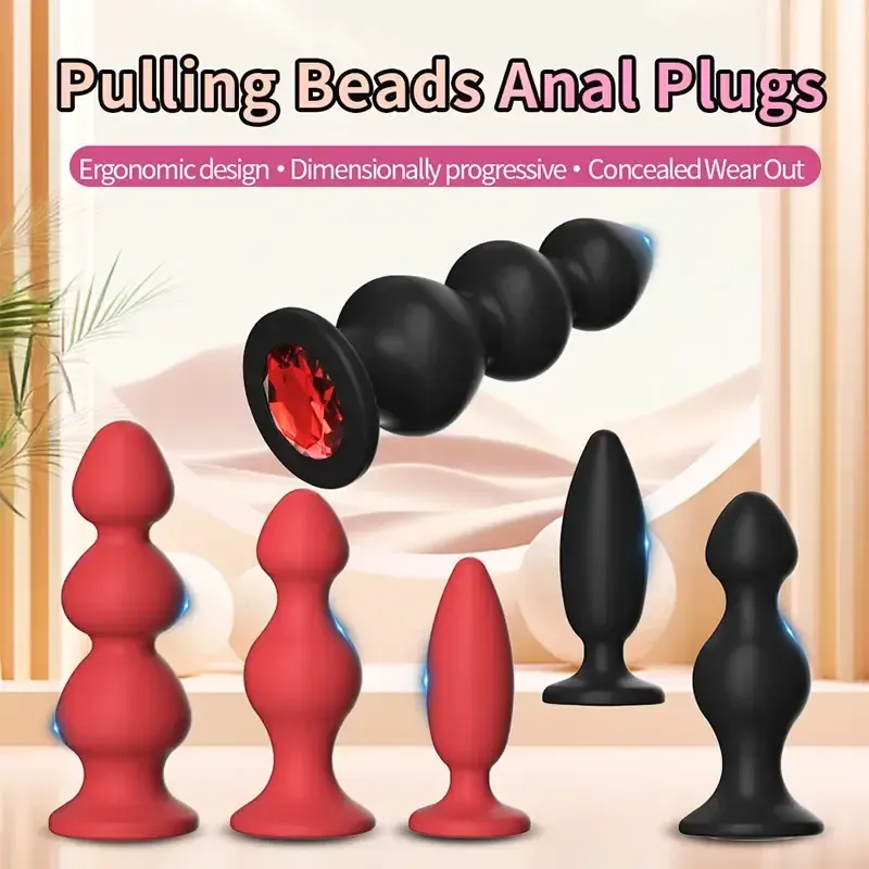 estimulador anal silicona negra diamantes brillantes