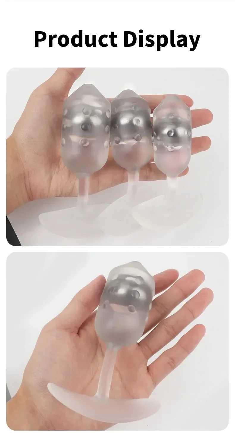 estimulador anal tpe con bola flotante