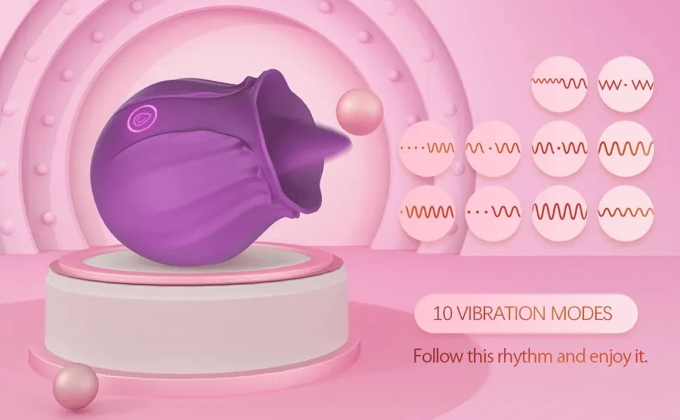 estimulador clitoriano rosa silicona suave