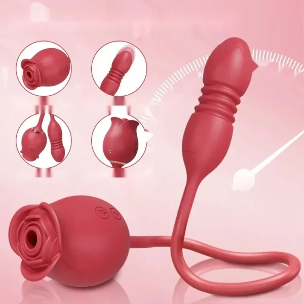 estimulador clitoriano rosa suave