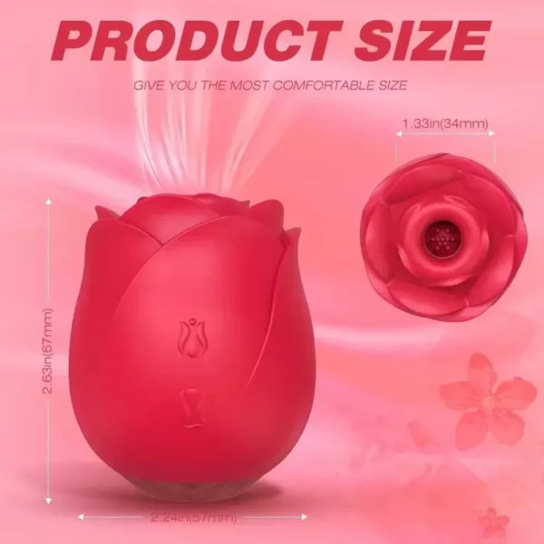estimulador clitoriano silicona médica rosa