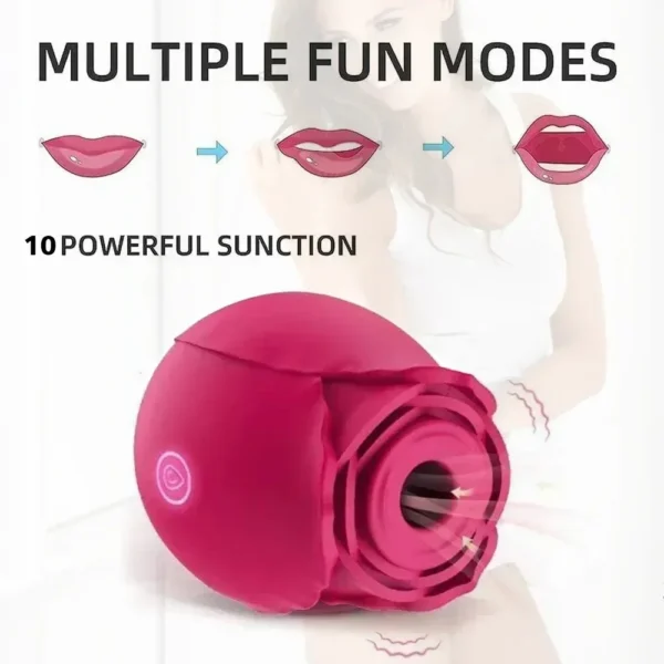 estimulador clitoridiano rosa silicona impermeable