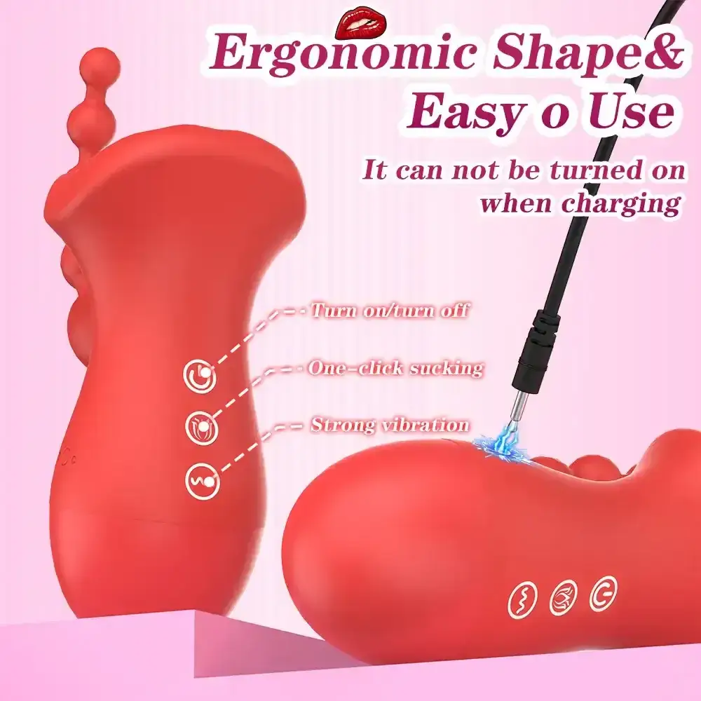 estimulador clitoris con succion y vibracion