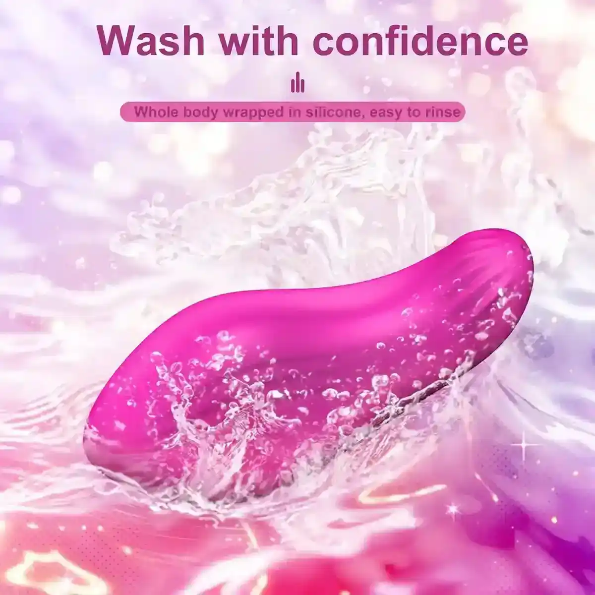 estimulador clitoris ergonomico resistente agua