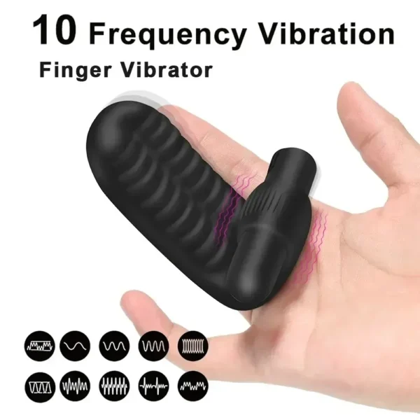 estimulador clítoris flexible dedo