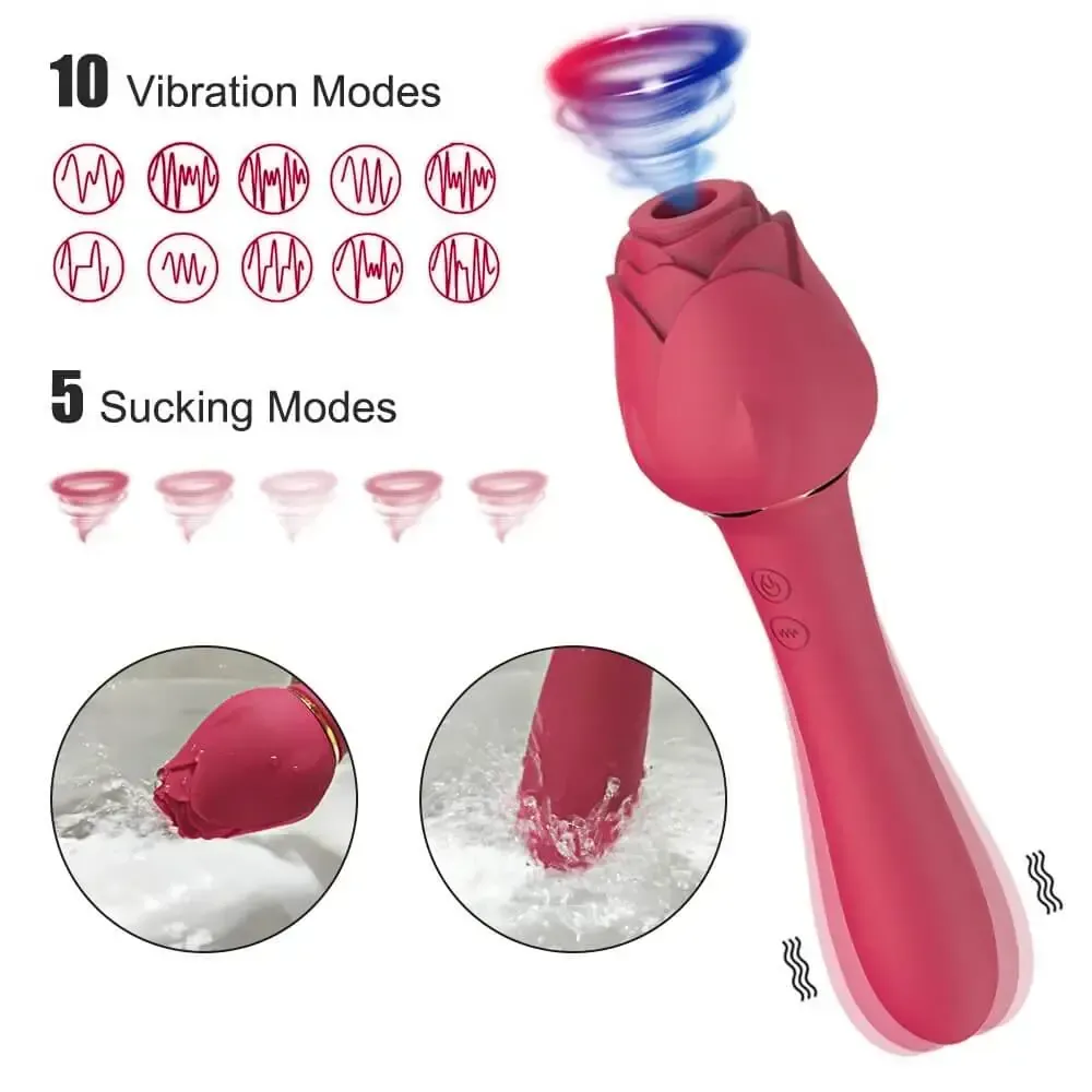 estimulador clitoris rosa diseno petalo