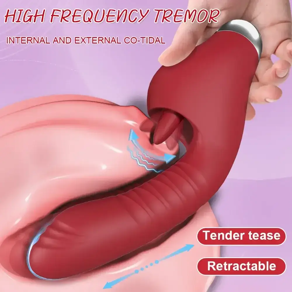 estimulador clitoris triple accion silencioso