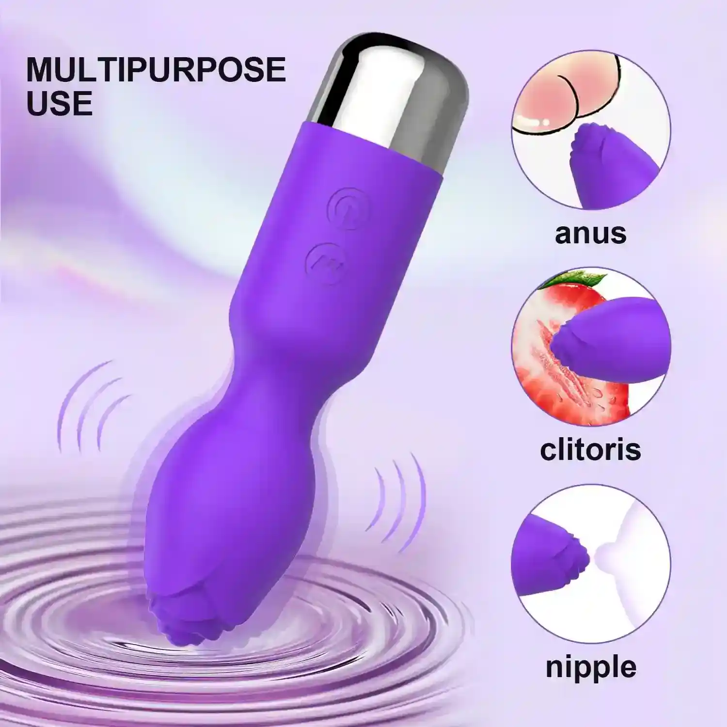 estimulador clitoris usb impermeable