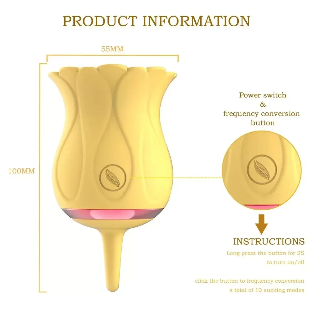 estimulador de clitoris flor rosa
