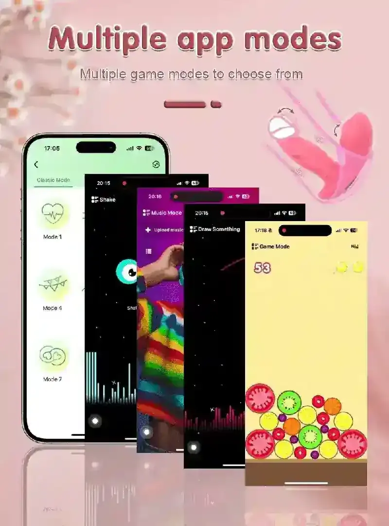 estimulador lingual silicona app control