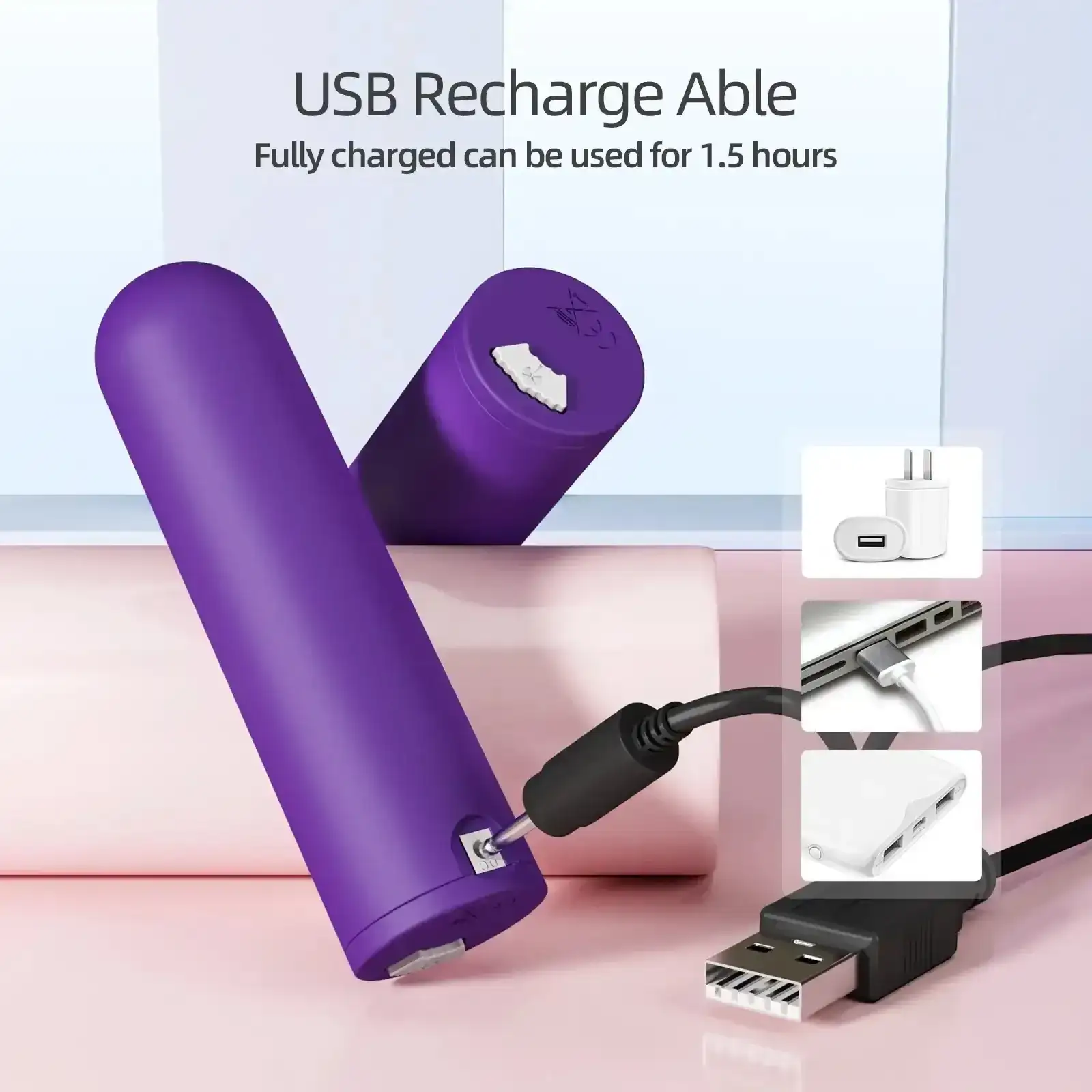 estimulador personal recargable por usb