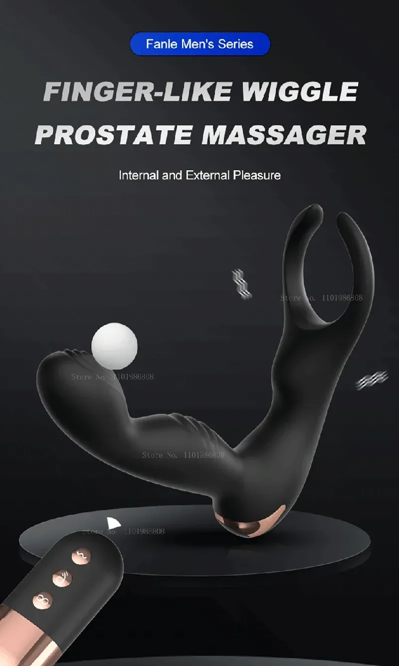 estimulador prostata doble placer
