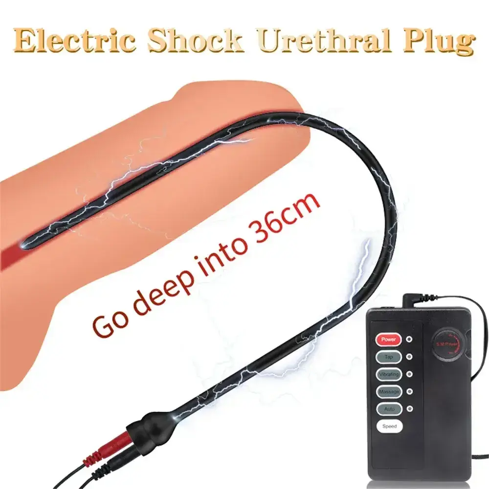 estimulador prostatico electrico silicona impermeable