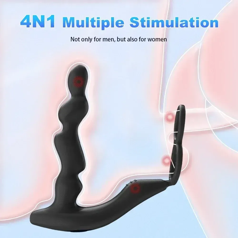 estimulador prostatico silicona control
