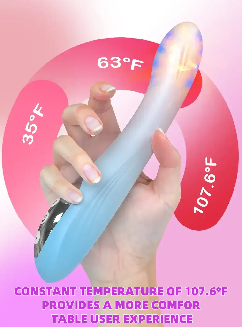 estimulador punto g silicona medica flexible