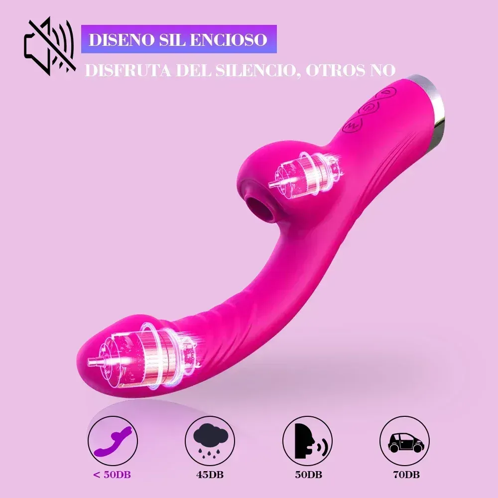 estimulador punto g y clitoris dual