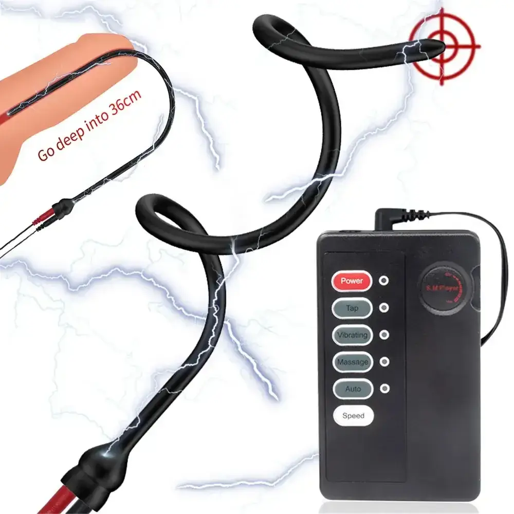 estimulador uretra electrico pulsos intensidad