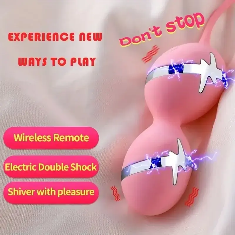 estimulador vaginal con pulsos eléctricos recargable