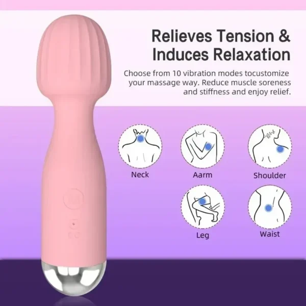 estimulador vaginal g-spot de material médico