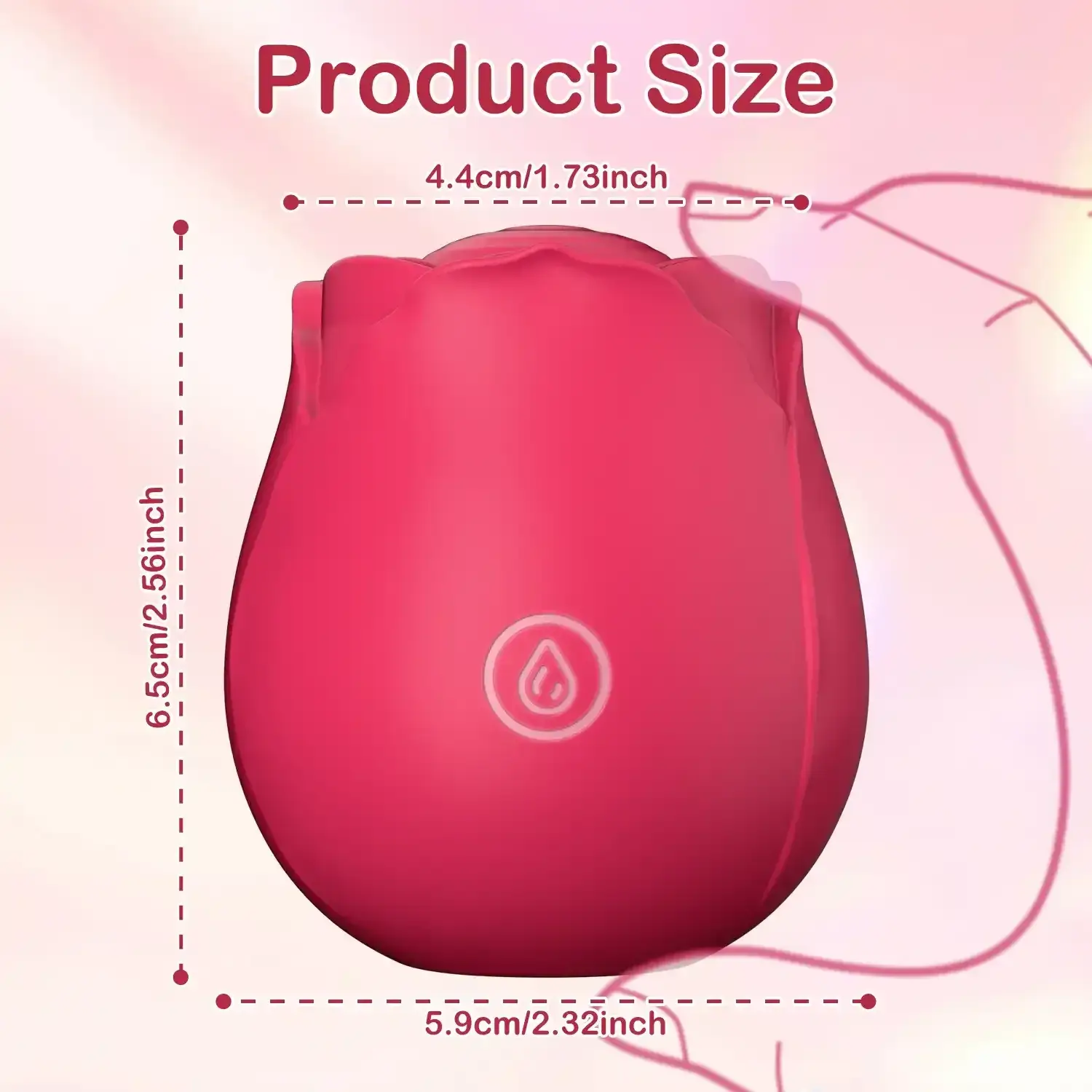 estimulador vaginal silicona 10 modos tapping
