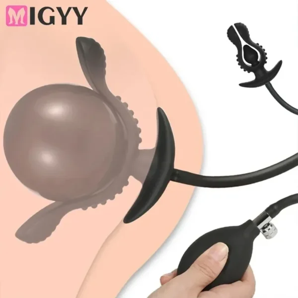expansor anal silicona inflable
