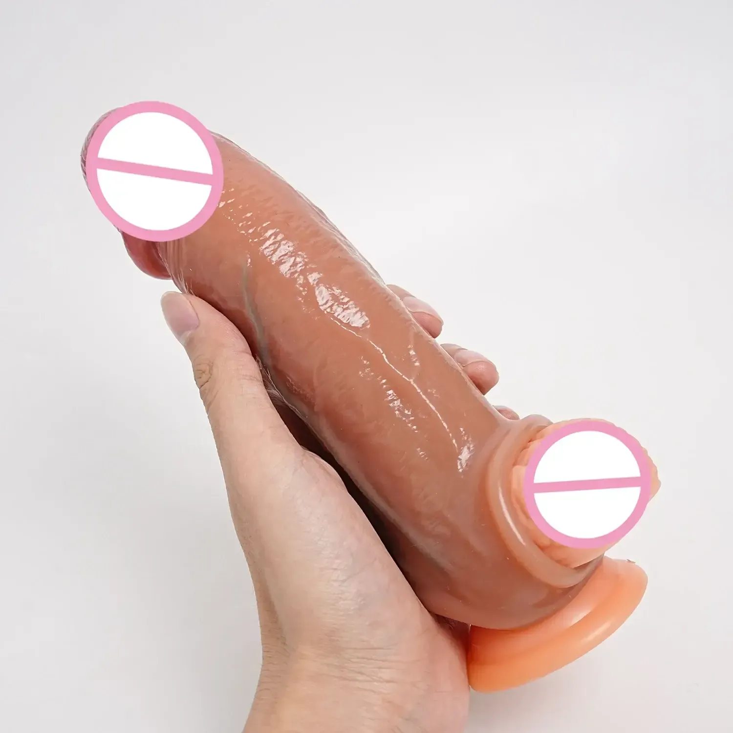 extensor pene color carne de silicona suave