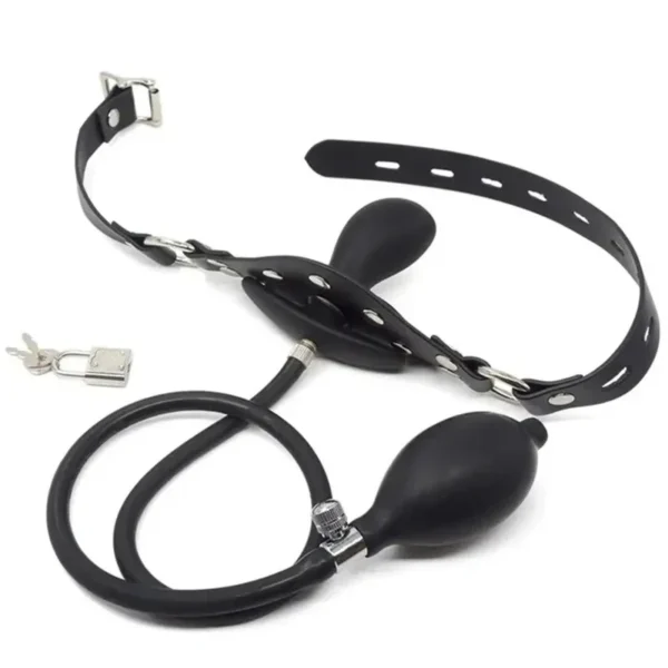gag de silicona para consentimiento bdsm