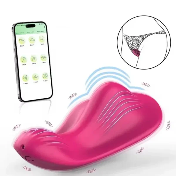 huevo discreto silicona médica control app
