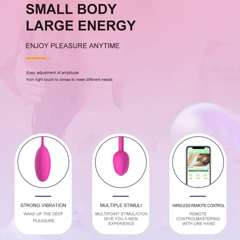 huevo vibrador silicona medica gris control app