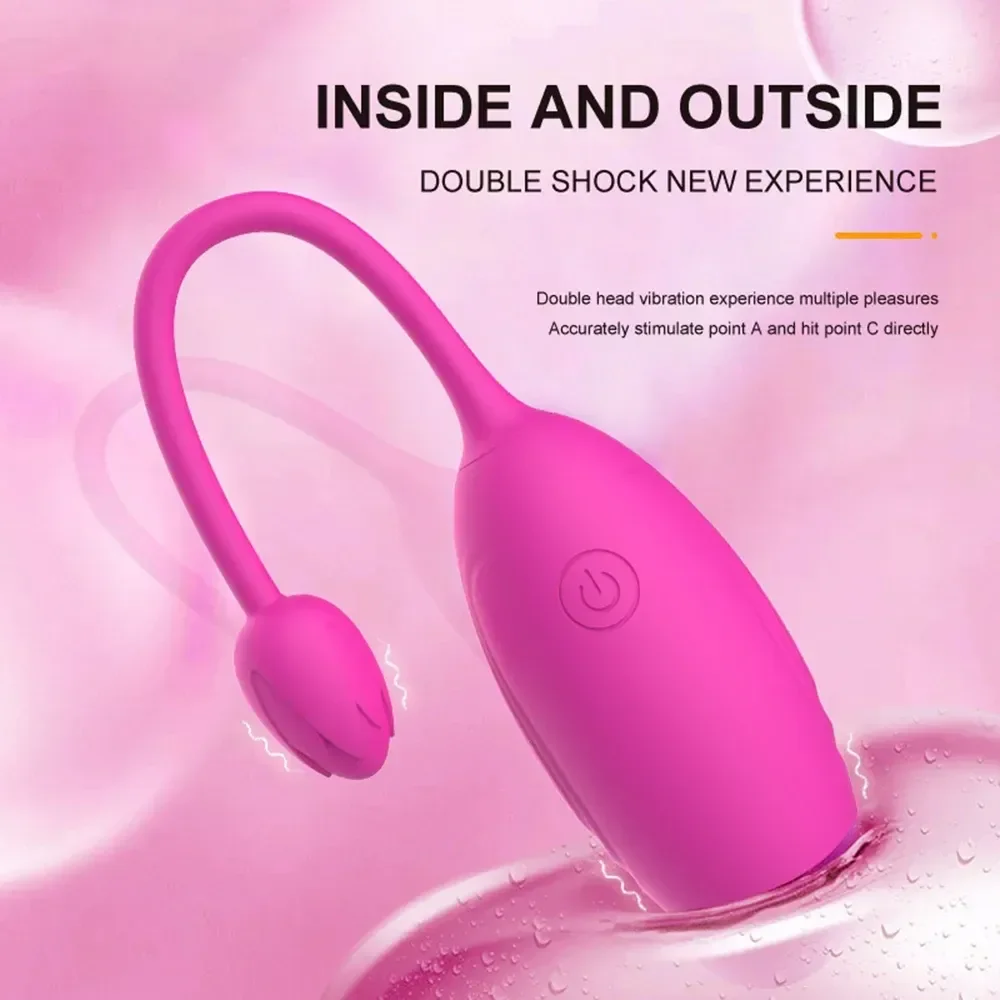 huevo vibrador silicona medica rosa app personalizada