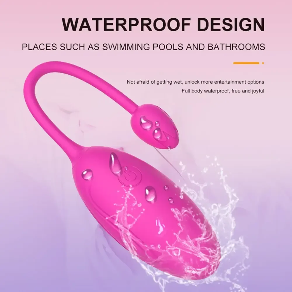 huevo vibrador silicona medica rosa estimulador clitoriano