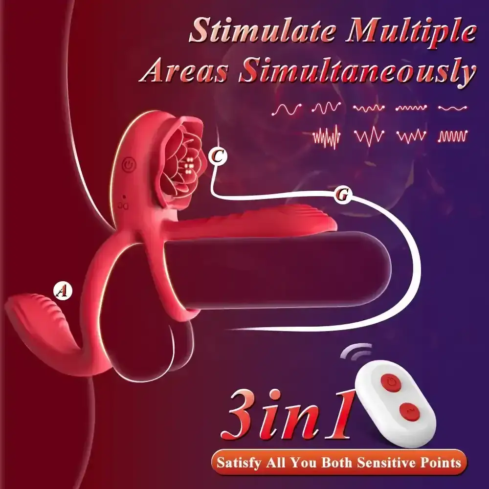 isensualflow es anillo para pene con manga vibrante