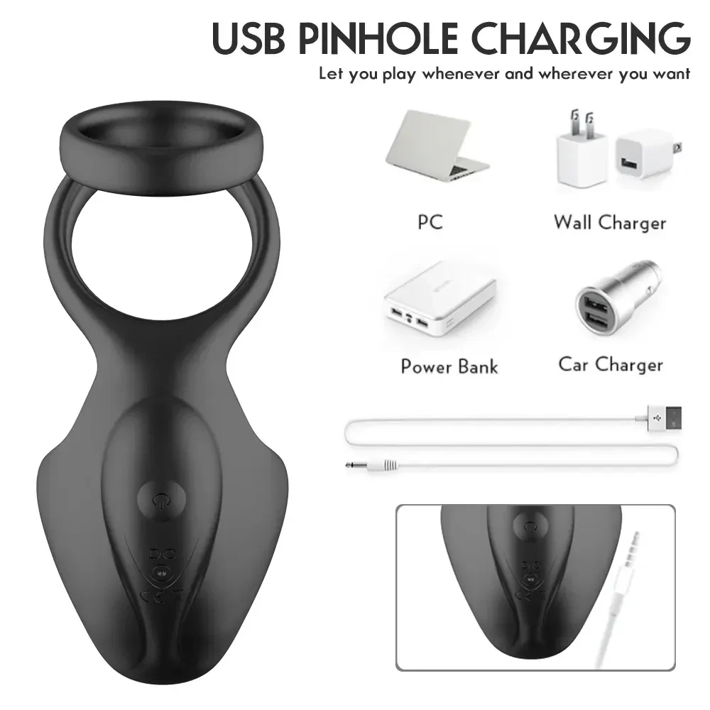 isensualflow es anillo vibrador de silicona para prostata