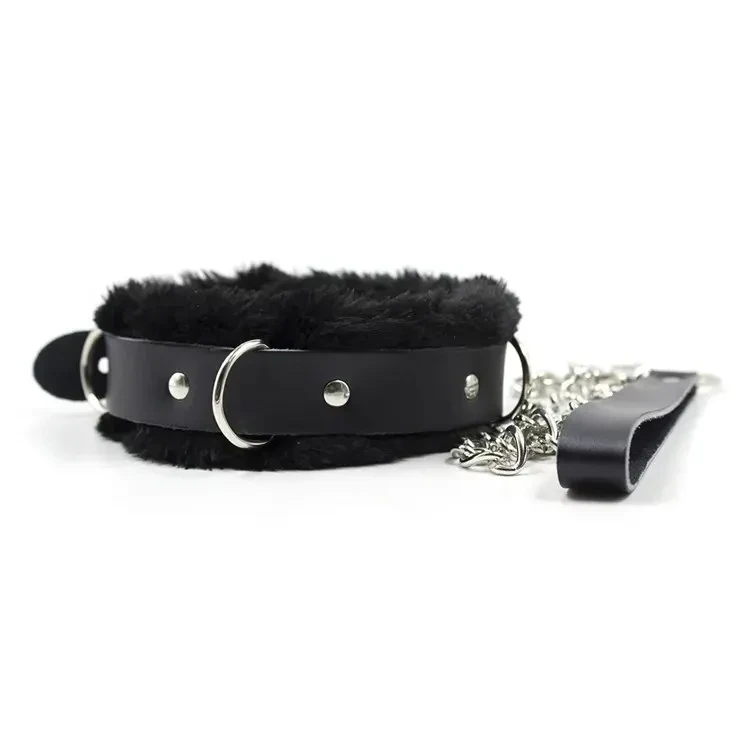 isensualflow es collar con correa de cadena dorado metal
