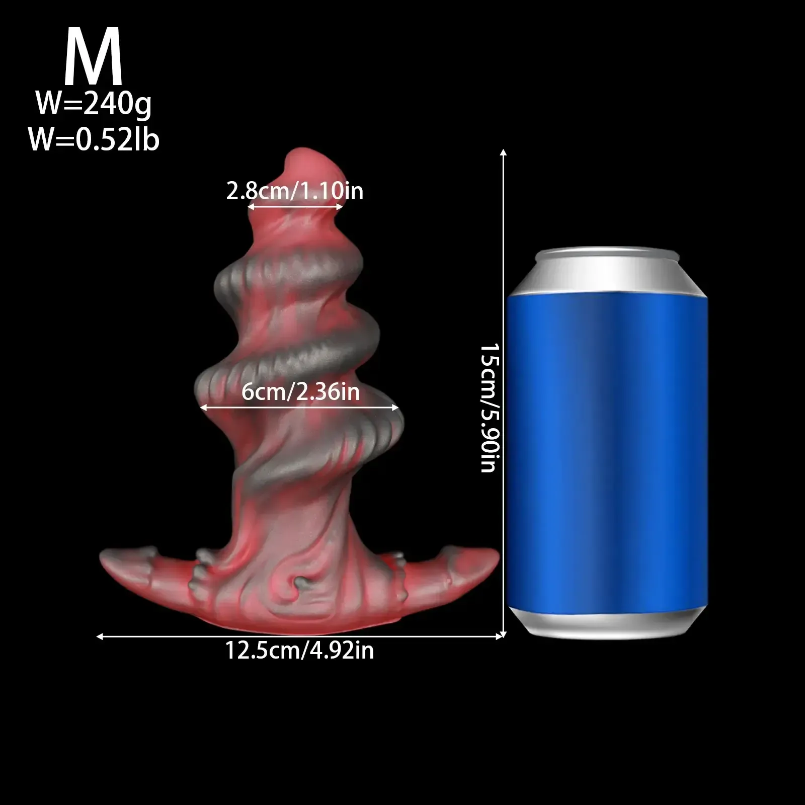 isensualflow es dilatador anal espiral silicona liquida