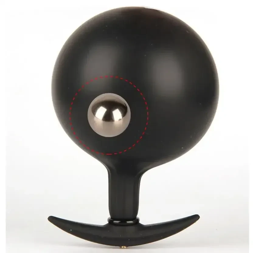 isensualflow es dilatador anal inflable tpe bola metalica