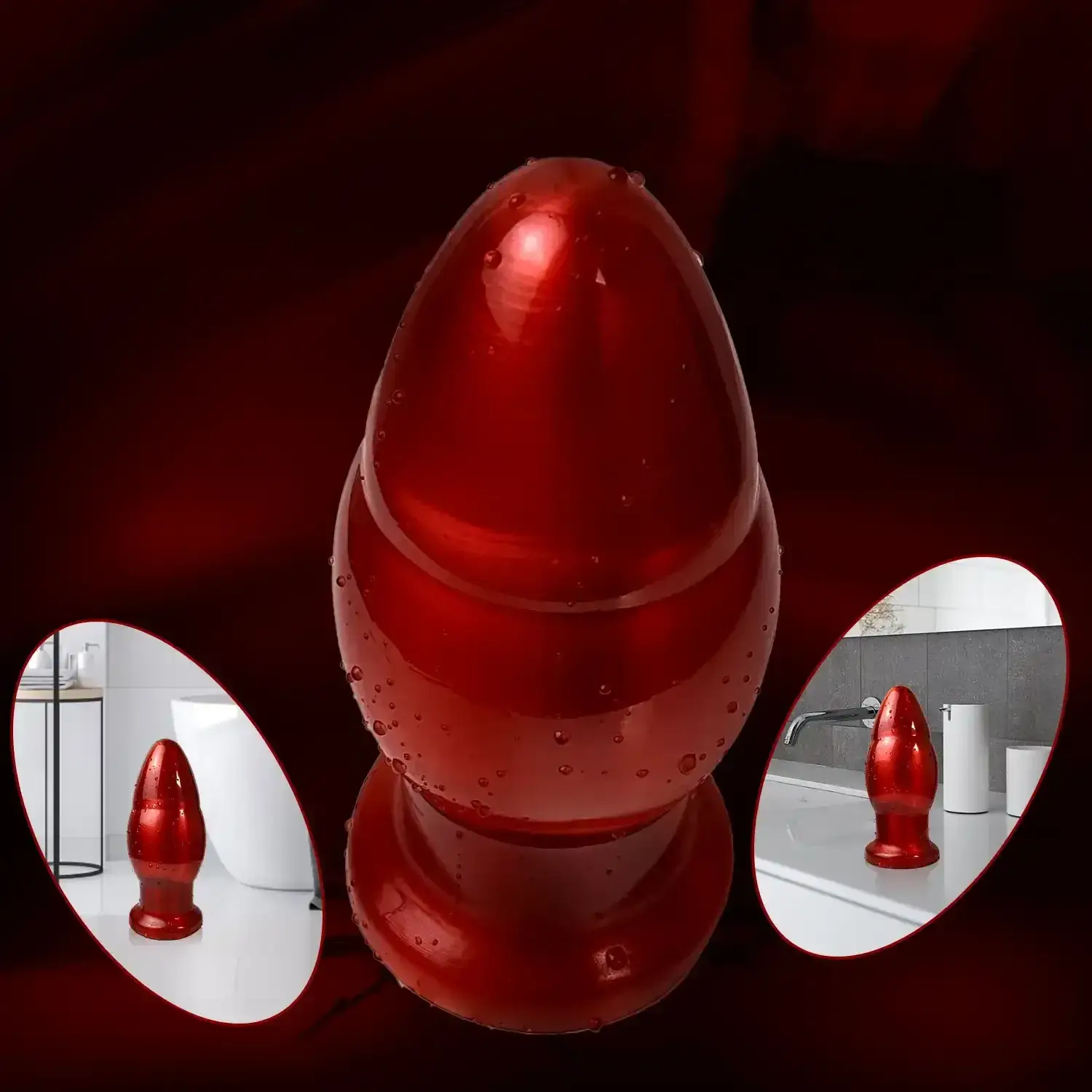 isensualflow es dilatador anal pvc gran tamano