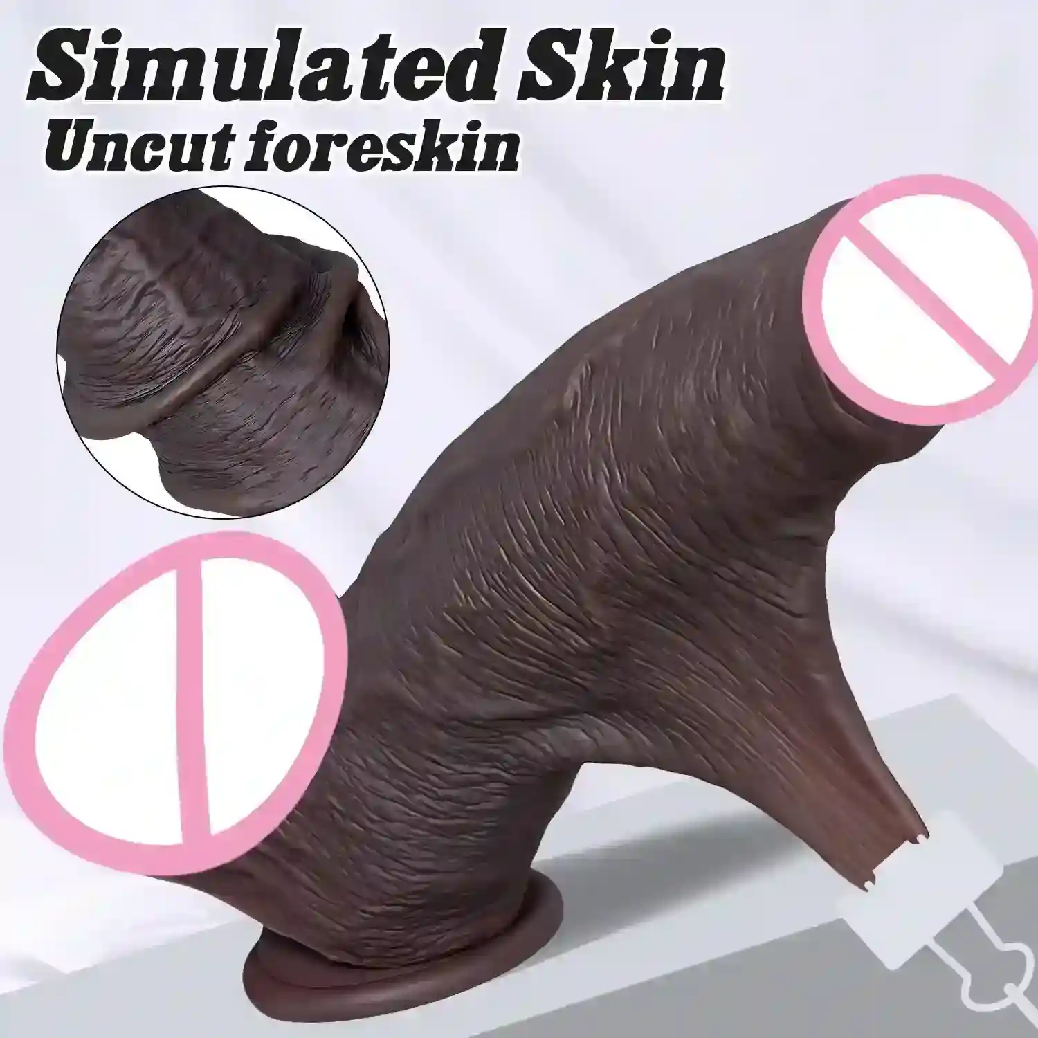 isensualflow es dildo anal silicona medica texturizada