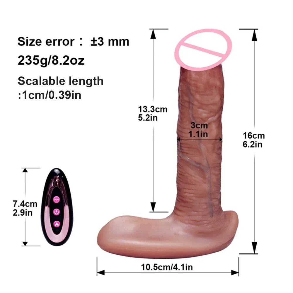 isensualflow es dildo calefactable con textura de pene