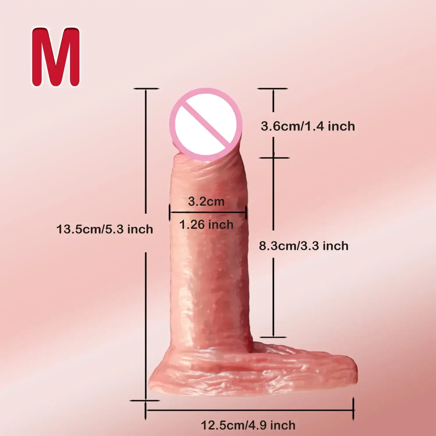 isensualflow es dildo gay realista silicona medica glande