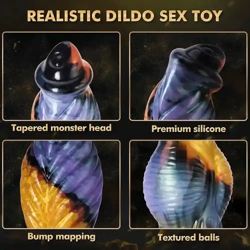 isensualflow es dildo realista 26cm silicona impermeable